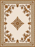 Ornate Floral Patterned Classic Rug