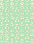 Light Cream Vintage Filigree Pattern Rug