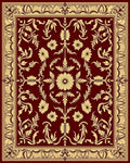 Rich Floral Motif Vintage Design Rug