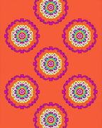 Vibrant Mandala Ethnic Pattern Rug