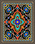 Rich Floral Intricate Medallion Design Rug