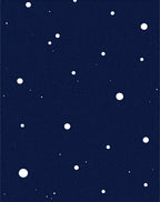Night Sky Dot Abstract Rug