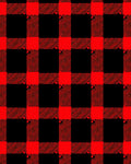 Classic Red Black Buffalo Check Rug