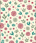 Floral Leafy Patterned Rug