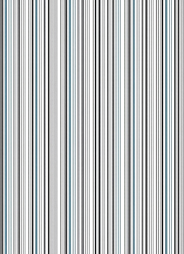 Modern Vertical Stripe Pattern Rug