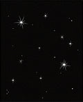 Celestial Starry Night Pattern Rug