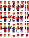 Festive Soldier Pattern Design Rug