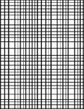 Classic Black White Grid Pattern Rug
