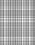 Classic Black White Grid Pattern Rug