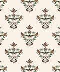 Ornate Floral Damask Classic Pattern Rug