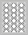 Interwoven Lattice Classic Patterned Rug
