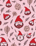 Whimsical Gnome Forest And Leaf Design Rug