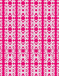 Vibrant White Abstract Geometric Repeats Rug