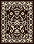 Classic Floral Scrollwork Pattern Rug