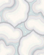 Agate Stone Swirl Pattern Design Rug