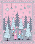 Whimsical Gnomes Forest Pattern Rug
