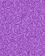 Ornate Swirls And Vines Pattern Rug