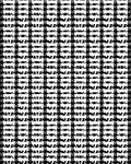 Bold Black and White Geometric Design Rug