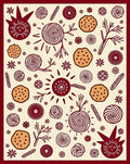 Whimsical Sun and Star Pattern Rug
