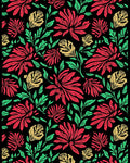Bold Floral Pattern Design Rug