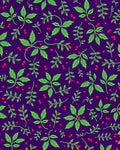 Vibrant Green Foliage With Red Berries Rug