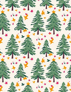 Whimsical Woodland Tree Star Design Rug