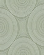Modern Abstract Concentric Circles Rug