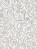 Elegant Swirl Pattern Design Rug