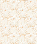 Abstract Floral Swirl Pattern Rug