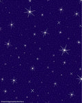Navy Starry Night Pattern Rug