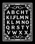 Decorative Alphabet Border Design Rug