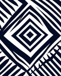 Bold Geometric Abstract Design Rug