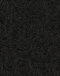 Abstract Swirling Lines Pattern Rug