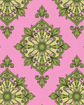 Ornate Floral Medallion Pattern Rug