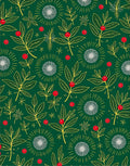 Nature Inspired Botanical Floral Design Rug