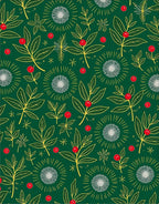 Nature Inspired Botanical Floral Design Rug