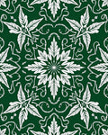Symmetrical Floral Leaf Pattern Design Rug
