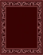 Ornate Flourish Border Design Rug
