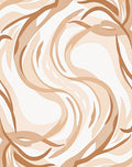Soft Swirling Abstract Lines Rug