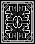 Abstract Geometric Square Art Deco Rug