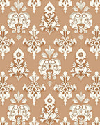 Classic Damask Flourish Rug
