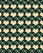 Geometric Abstract Silhouette Pattern Rug