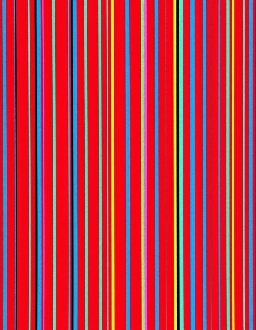 Bold Vertical Stripe Pattern Rug