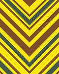 Chevron Pattern Wide Stripes Rug
