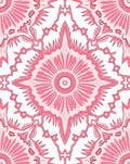 Pink Intricate Mandala Pattern Rug