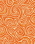 Bold Psychedelic Swirl Pattern Rug