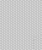 Modern Geometric Honeycomb Pattern Rug