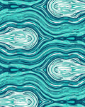 Oceanic Flow Abstract Line Art Rug