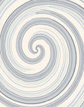 Swirling Lines Abstract Pattern Rug
