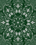 Intricate Floral Mandala Pattern Rug